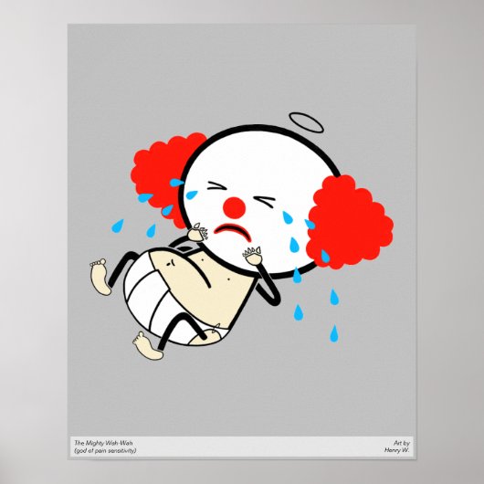 The Mighty Wah-Wah (Gott der Schmerzempfindlichkei Poster (Vorne)