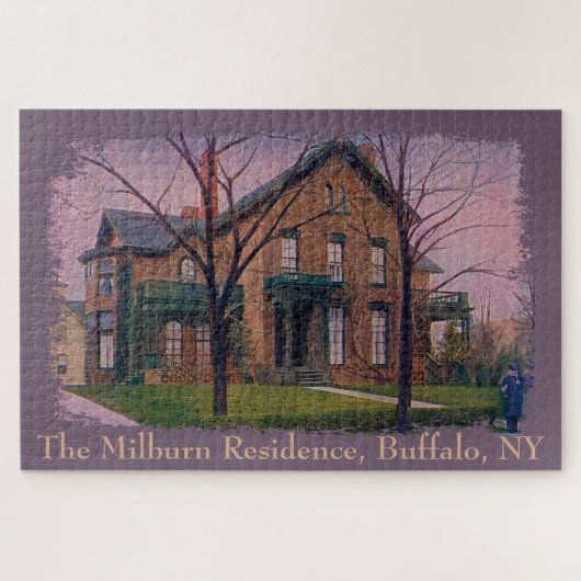 The Milburn Residence - Buffalo, NY Large Puzzle (Horizontal)