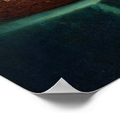 The Milkmaid by Johannes Vermeer Poster (Ecke)