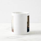 The Milkmaid, Custom gifts. Painting by Vermeer Kaffeetasse (Mittel)