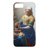 The Milkmaid, Johannes Vermeer, 1657-1658 Case-Mate iPhone Hülle (Rückseite)