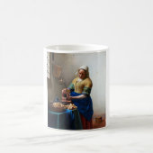The Milkmaid, Johannes Vermeer, 1657-1658 Kaffeetasse (Mittel)