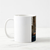 The Milkmaid, Johannes Vermeer, 1657-1658 Kaffeetasse (Links)
