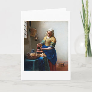 The Milkmaid, Johannes Vermeer, 1657-1658 Karte