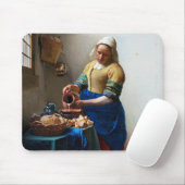 The Milkmaid, Johannes Vermeer, 1657-1658 Mousepad (Mit Mouse)