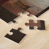 The Milkmaid von Johannes Vermeer, c. 1660 Puzzle (Seite)