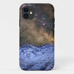 The milky way the over high mountains Case-Mate iPhone hülle