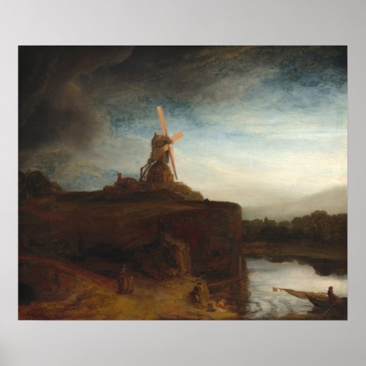 The Mill - Rembrandt Fine Art Poster (Vorne)