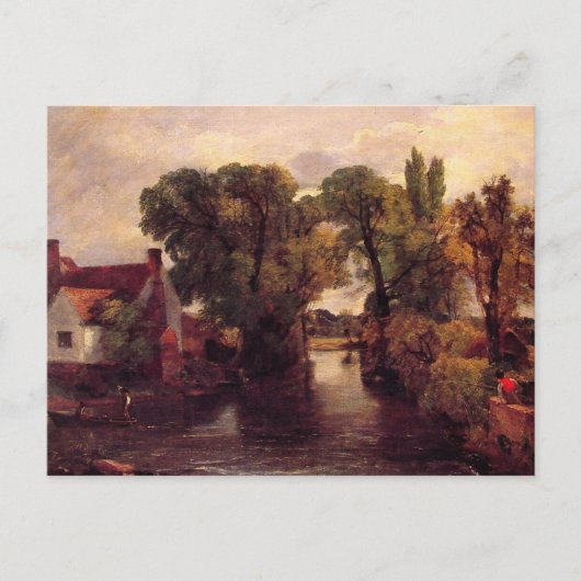 The Mill Stream von John Constable Postcard Postkarte (Vorderseite)