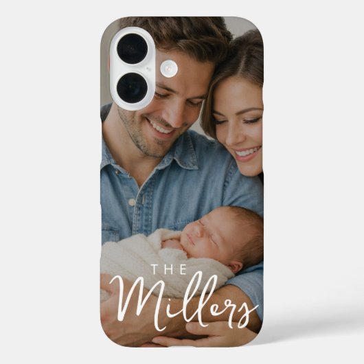 THE MILLERS | iphone case with new born (Rückseite)