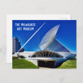 The Milwaukee Art Museum Postkarte (Vorne/Hinten)