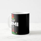 The Mimi Elf Family Christmas Pajama Party  Kaffeetasse (Vorderseite Links)