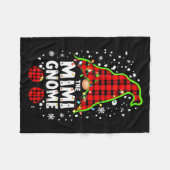 The Mimi Gnome Matching Family Christmas Outfit Gr Fleecedecke (Vorderseite (Horizontal))