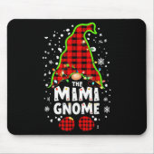 The Mimi Gnome Matching Family Christmas Outfit Gr Mousepad (Vorne)