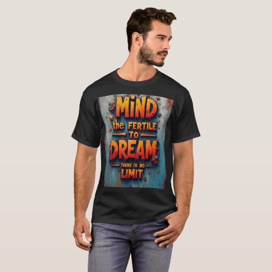 The mind is fertile T-Shirt (Vorne ganz)