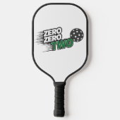 The Minimalist's Edge: Das "Zero Zero Two"-Racket Pickleball Schläger (Rückseite)