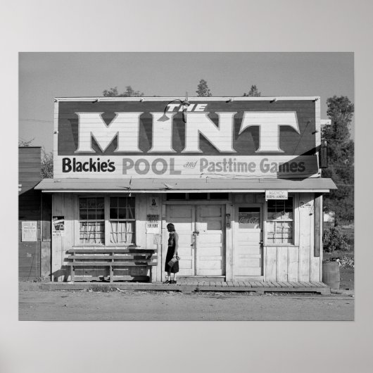 The Mint Pool Hall, 1940 Poster (Vorne)