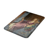 The Minx (by John Collier) Badematte (Schrägansicht)