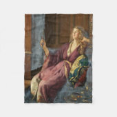 The Minx (by John Collier) Fleecedecke (Vorderseite)