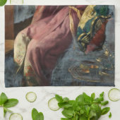 The Minx (by John Collier) Geschirrtuch (Gefaltet)