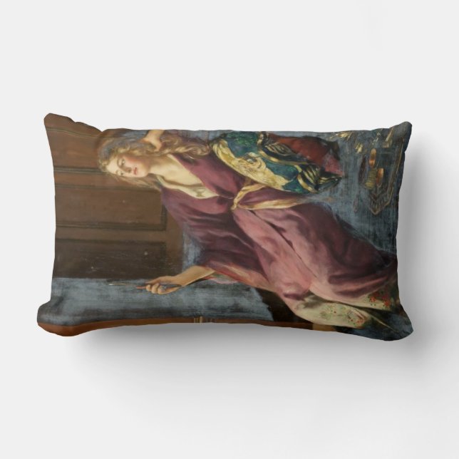 The Minx (by John Collier) Lendenkissen (Vorderseite)