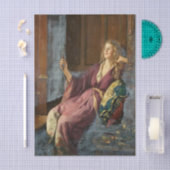 The Minx (by John Collier) Seidenpapier (Handwerk)