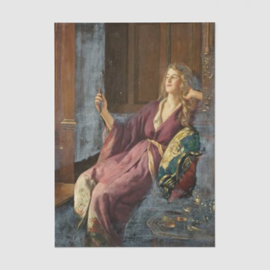 The Minx (by John Collier) Seidenpapier (Vorderseite)