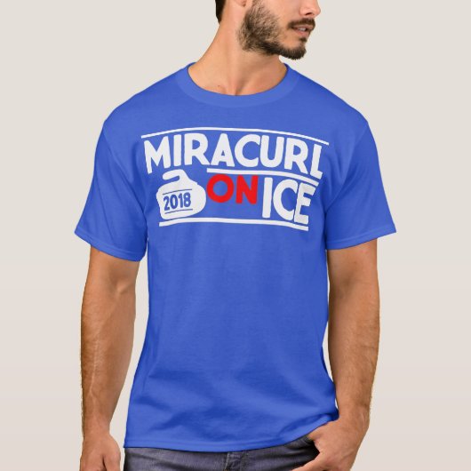 The Miracurl on Ice Novelty USA Curling T-Shirt (Vorderseite)