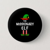 The Missionary Elf Matching Family Christmas Button (Vorderseite)