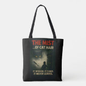 The Mist of Cat Hair Horror Parody Tasche (Rückseite)