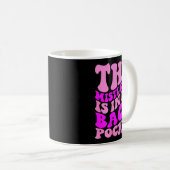 The Mistletoe Is In My Back Cket , Christmas Kaffeetasse (VorderseiteRechts)