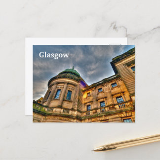 The Mitchell Library, Glasgow, Schottland Postcard Postkarte