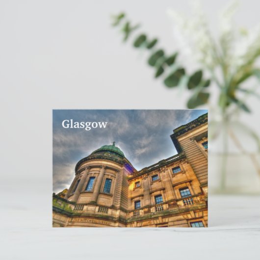 The Mitchell Library, Glasgow, Schottland Postcard Postkarte (Stehend Vorderseite)