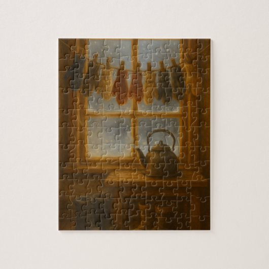 The Mitten Line – Warmth Waiting Inside Puzzle (Vertikal)