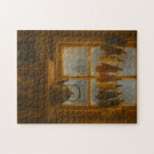 The Mitten Line – Warmth Waiting Inside Puzzle (Horizontal)