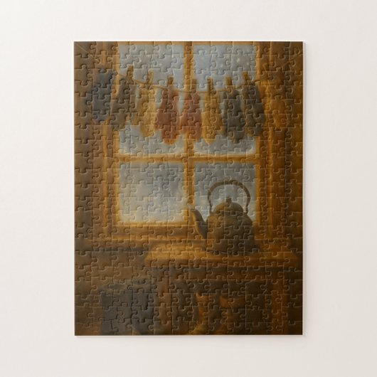 The Mitten Line – Warmth Waiting Inside Puzzle (Vertikal)