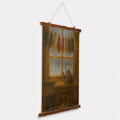 The Mitten Line – Warmth Waiting Inside Wandteppich Mit Holzrahmen (Gewinkelt)