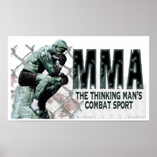 The MMA Thinker Poster
