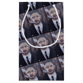 The Mobster Painting by Alfred Fox Kleine Geschenktüte (Rückseite)