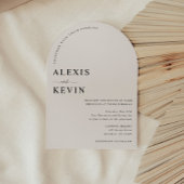 The Modern Neutral Wedding Cocktail Serviette