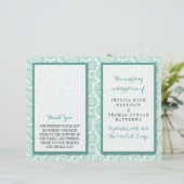 The Modern Paisley Wedding Collection - Green (Stehend Vorderseite)