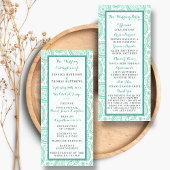 The Modern Paisley Wedding Collection - Green Programm