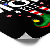 The Mom Elf Christmas Family Pajama Party Poster (Ecke)