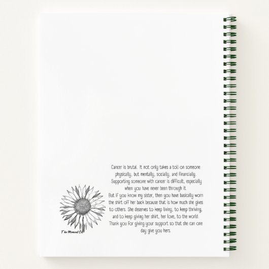 The Moment Co-Notebook - Support Notizblock (Rückseite)