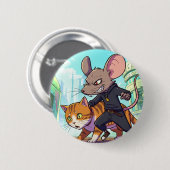 The moment the mouse beats the cat button (Vorne & Hinten)