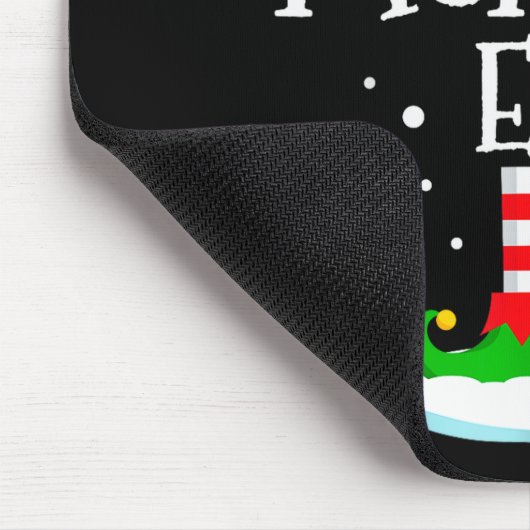 The Mommy Elf Christmas Family Matching Xmas Mom G Mousepad (Ecke)
