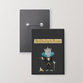 The Mon-Key to success Button (Vorderseite/Rückseite)