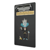 The Mon-key To success gift  Mini Klemmbrett (Gewinkelt2)