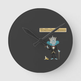 The Mon-key To success gift  Runde Wanduhr