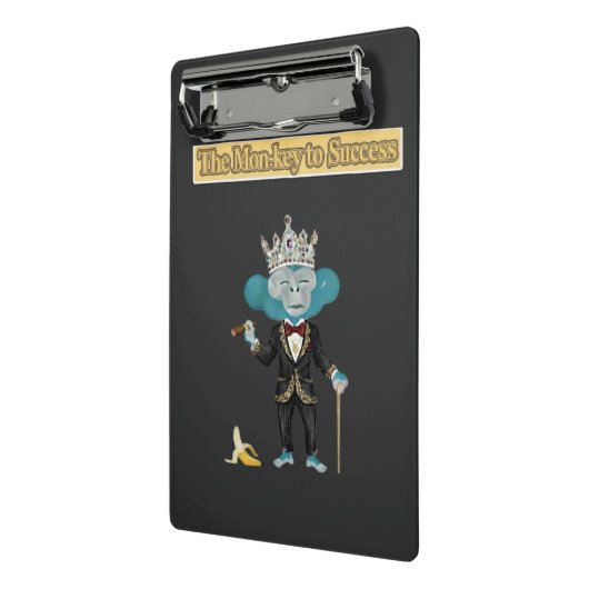 The Mon-Key to success Mini Klemmbrett (Gewinkelt2)